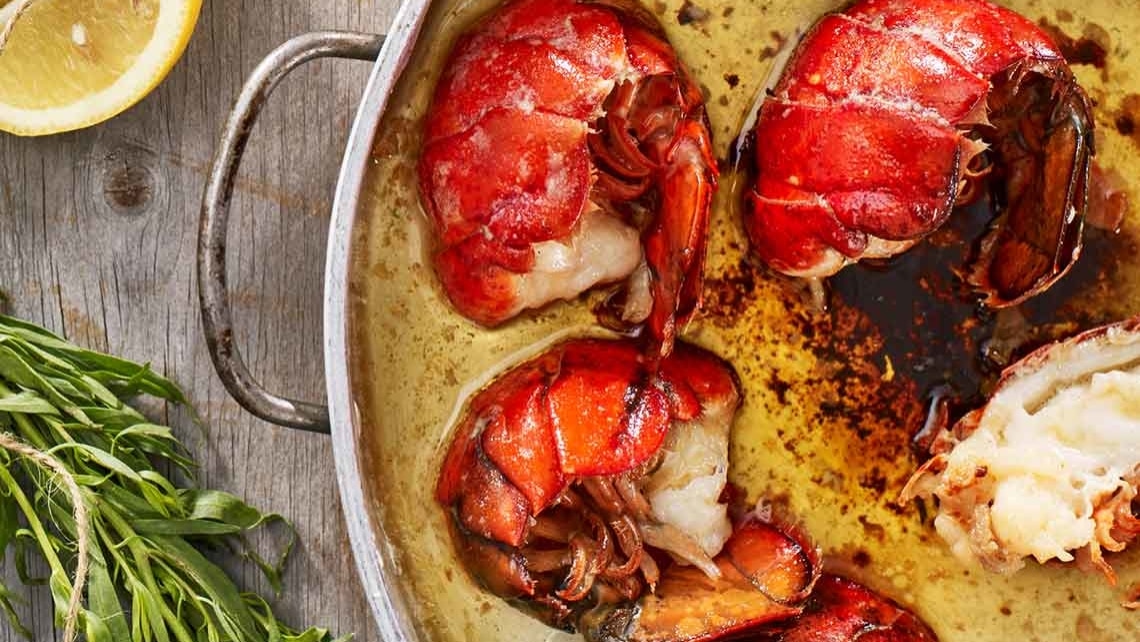 Butter Poached Maine Lobster Tails – DelicioUS!