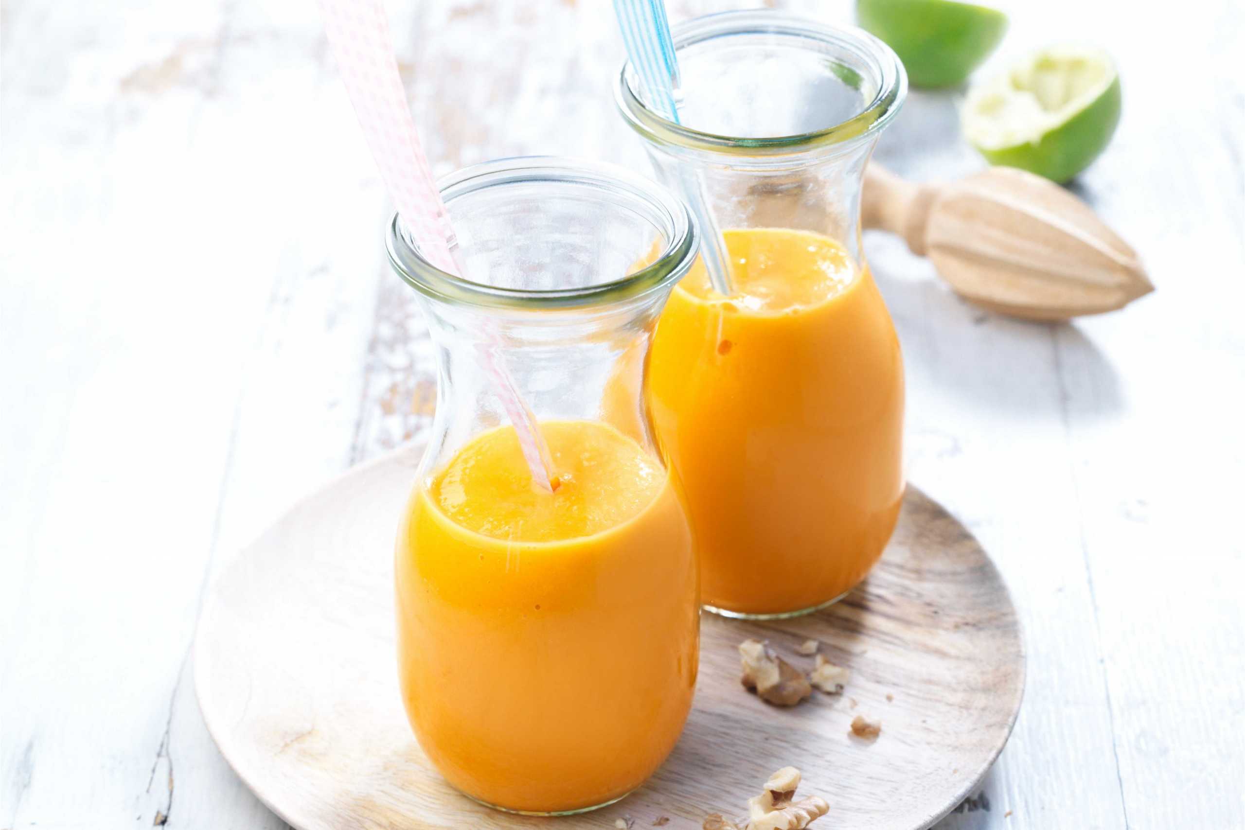 Sweet Potato Smoothie with Walnut Milk – DelicioUS!