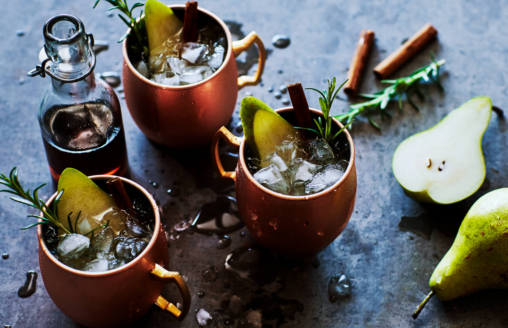 Pear Moscow Mule Mocktail – DelicioUS!