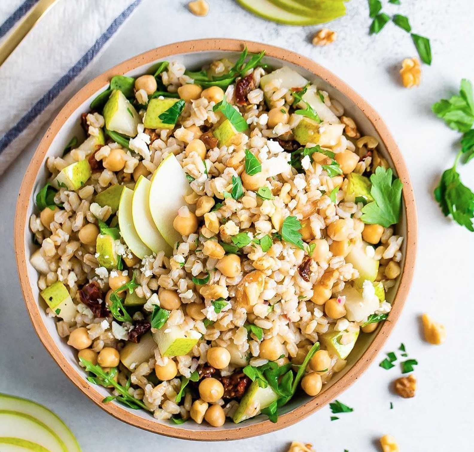 Pear Barley Salad – DelicioUS!