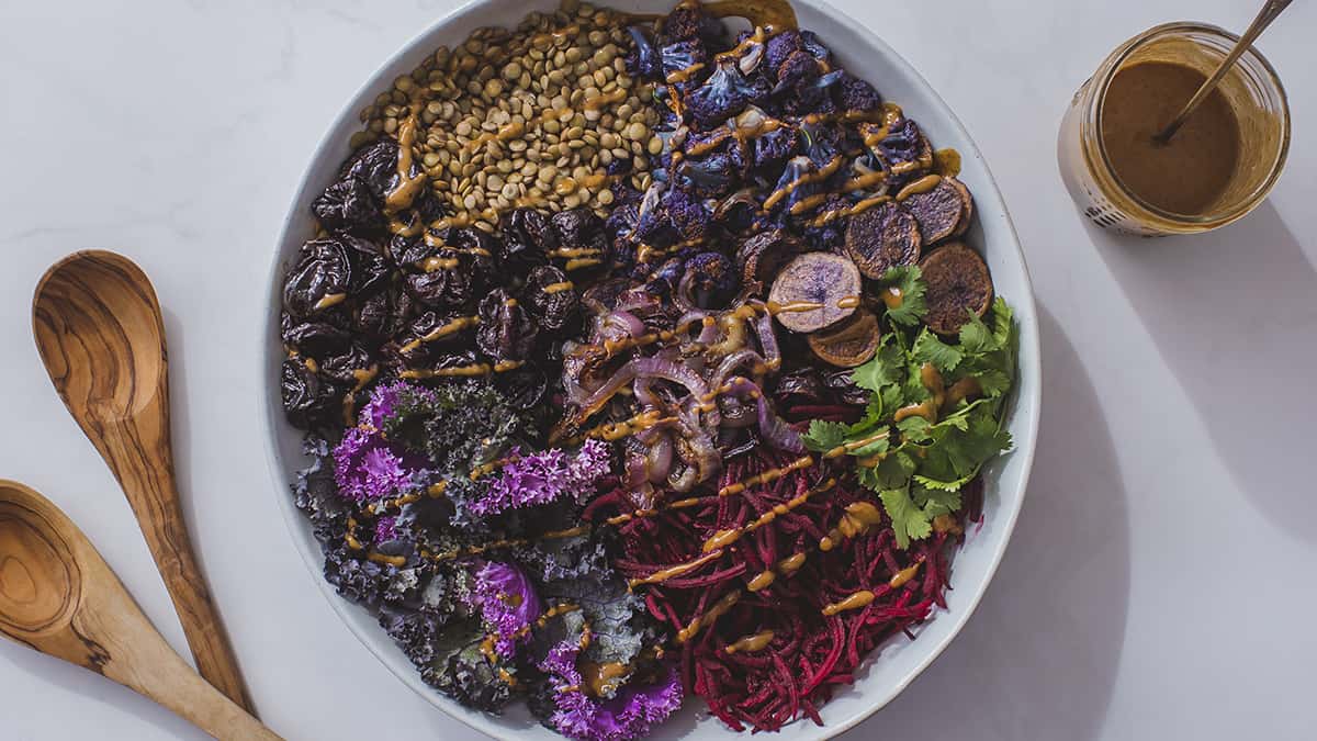 Spiced Purple Power Bowl with California Prunes – DelicioUS!