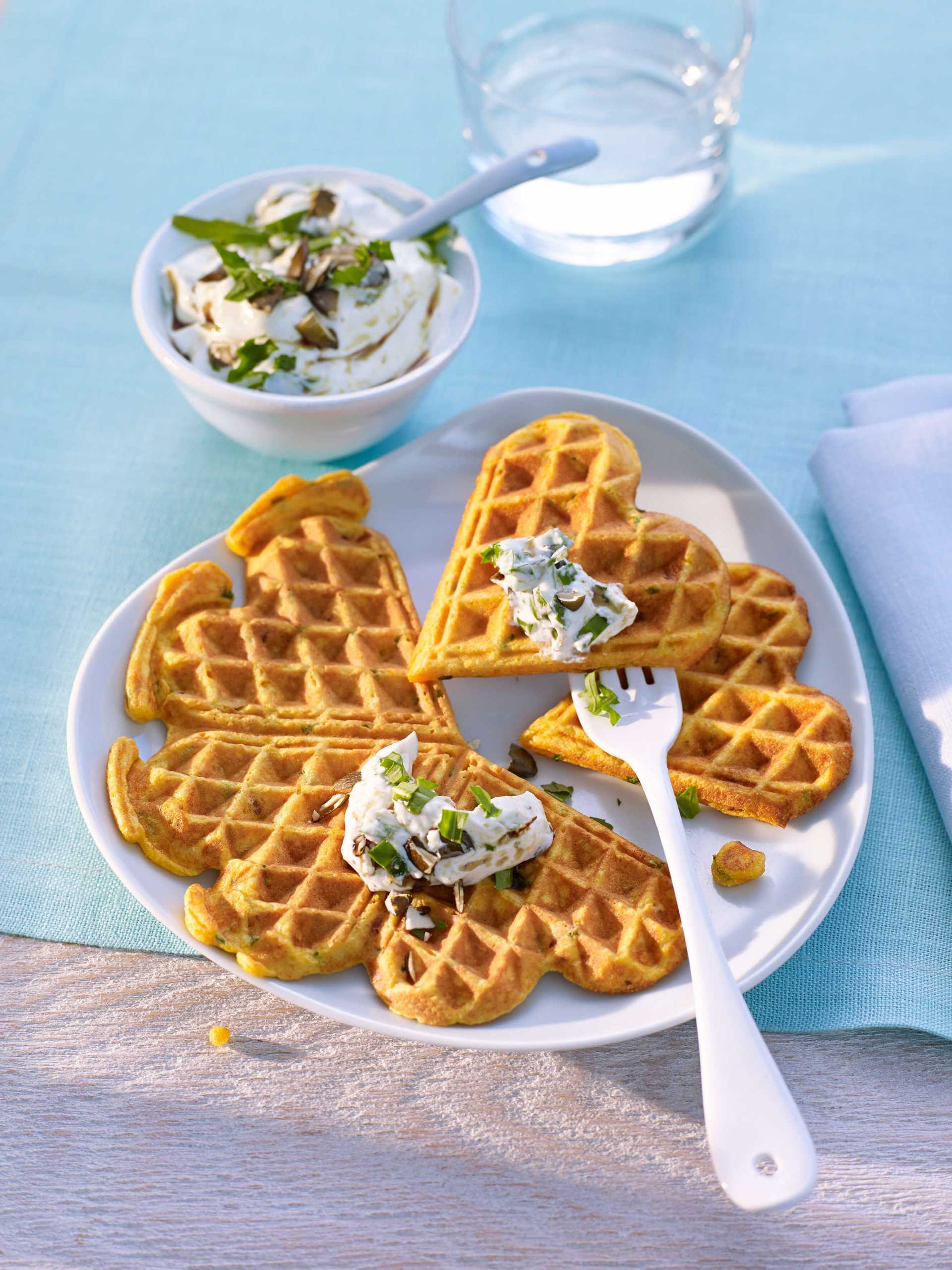 Sweetpotato Waffles with Pumkin Curd – DelicioUS!