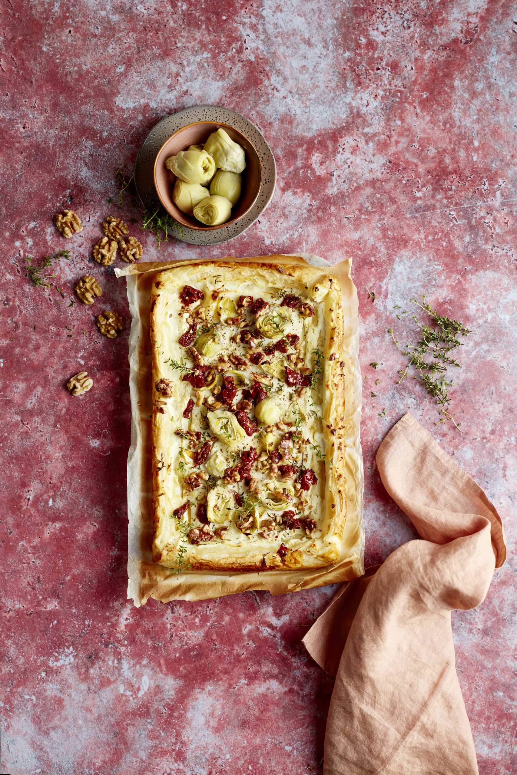 Antipasti Puff Pastry Tart DelicioUS!