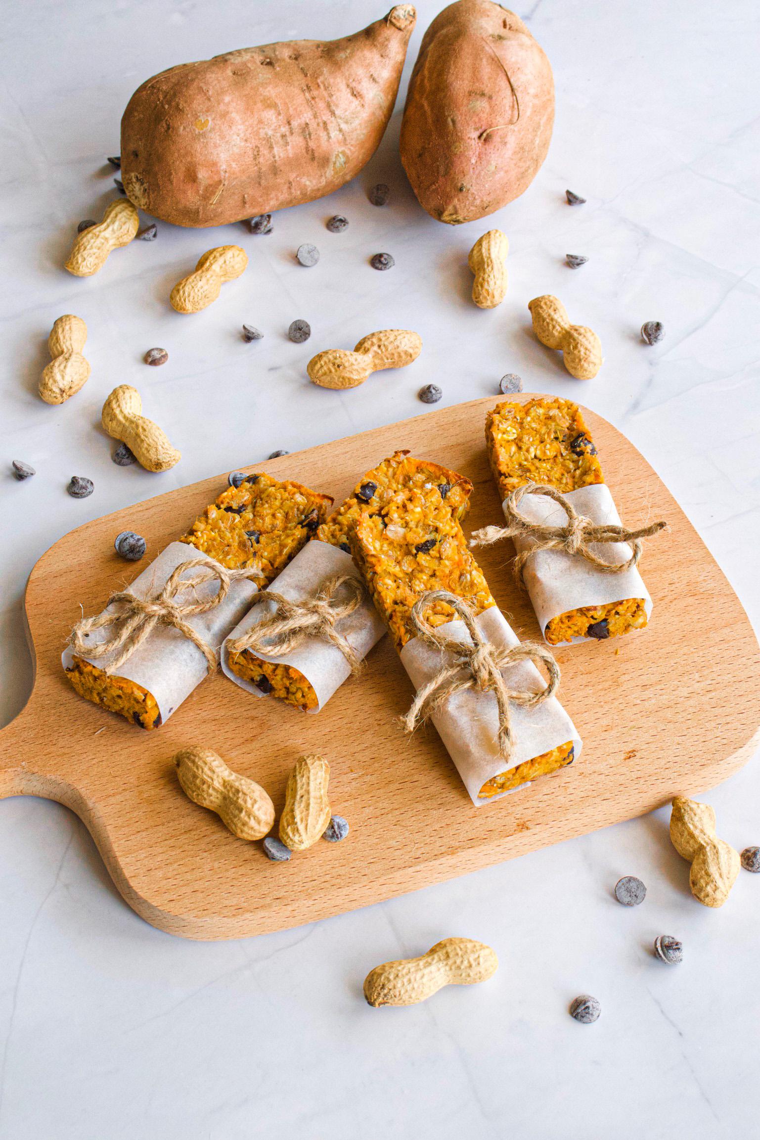 Sweet Potato Energy Bars DelicioUS!