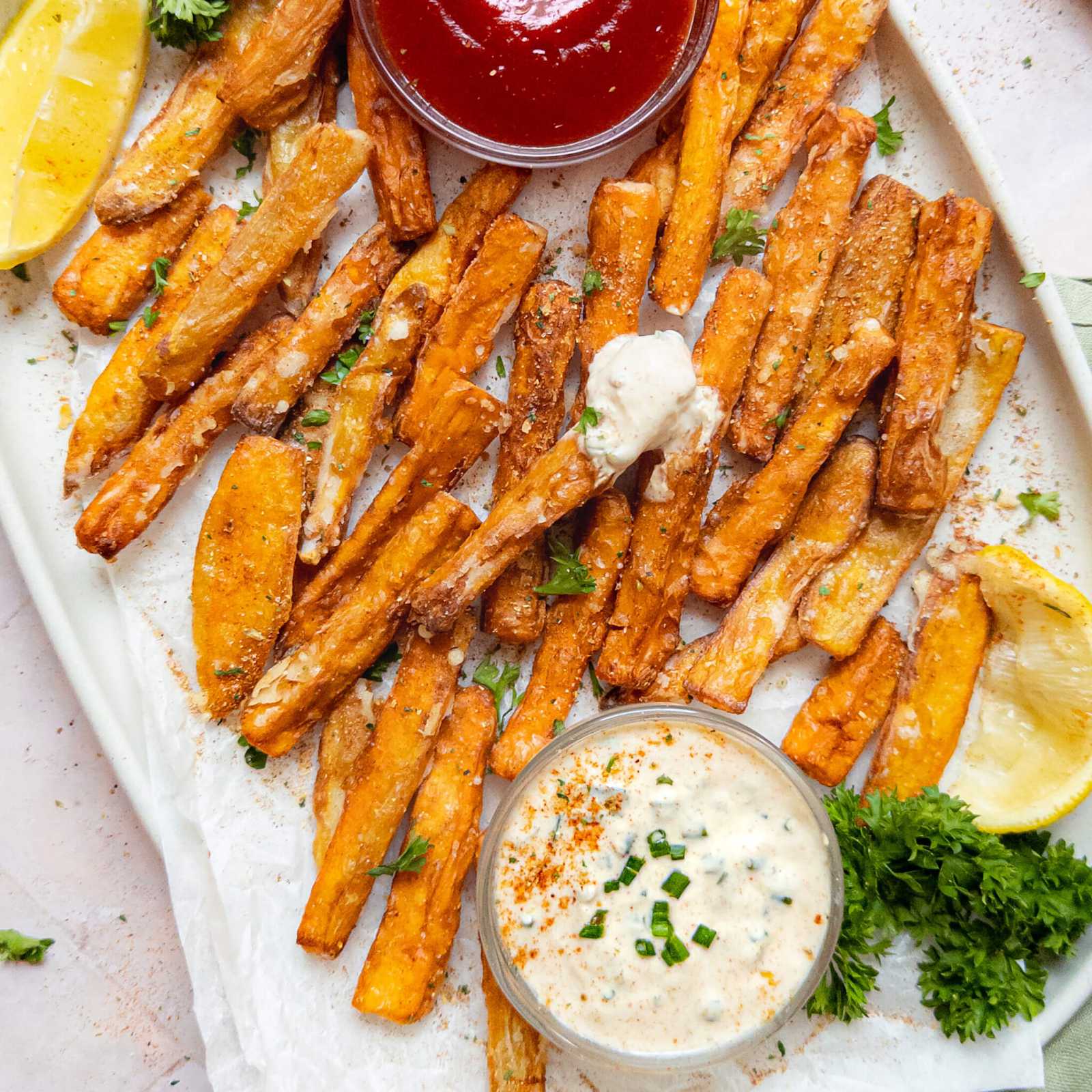 The Crispiest Peri Peri Sweet Potato Fries – DelicioUS!